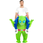 Inflatable alien costume