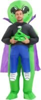 Inflatable alien costume