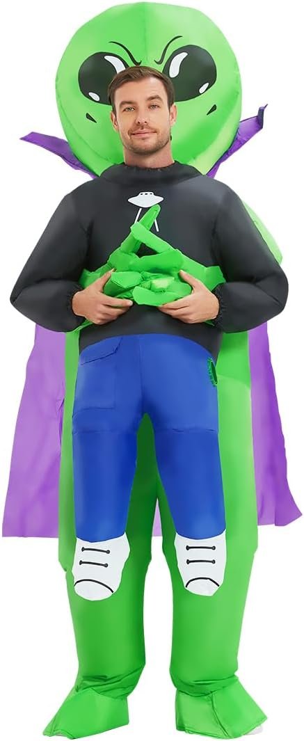 Inflatable alien costume