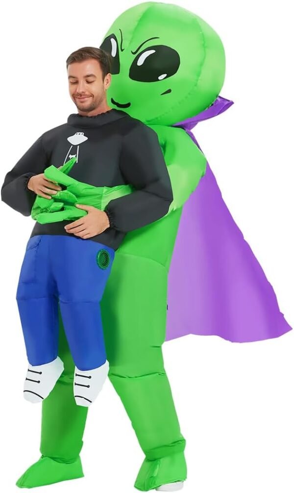 Inflatable alien costume