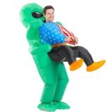 Inflatable alien costume