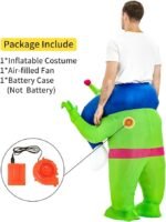 Inflatable alien costume